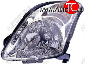 8 599 р. Левая фара (под корректор) DEPO  Suzuki Swift  ZC (2003-2008) дорестайлинг, хэтчбэк 5 дв.  с доставкой в г. Пермь