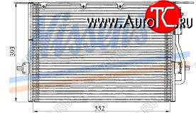 4 299 р. MONDEO (COUGAR 99-) КОНДЕНСАТОР КОНДИЦ BODYPARTS fdmon97-931  с доставкой в г. Пермь