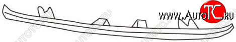 949 р. SIERRA ПЛАНКА-ФАРТУК ПОД РЕШЕТКУ (Тайвань) ЧЕРН API fdsie91-140b  с доставкой в г. Пермь