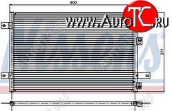 2 189 р. SHARAN (+ FD GALAXYST ALHAMBRA) КОНДЕНСАТОР КОНДИЦ (см.каталог) BODYPARTS vwsrn95-930  с доставкой в г. Пермь