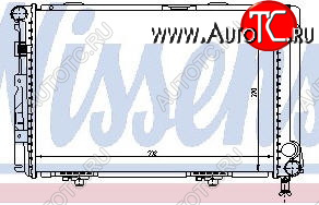 9 499 р. W124 РАДИАТОР ОХЛАЖДЕН (см.каталог) BODYPARTS md12485-912  с доставкой в г. Пермь