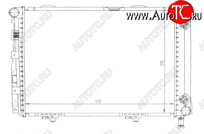 5 999 р. W124 РАДИАТОР ОХЛАЖДЕН BODYPARTS md12485-914  с доставкой в г. Пермь