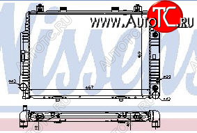 8 849 р. W140 РАДИАТОР ОХЛАЖДЕН (см.каталог) BODYPARTS md14090-911  с доставкой в г. Пермь