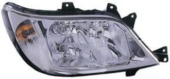 Правая фара (под корректор, с противотум) DEPO Mercedes-Benz Sprinter  W905 (2000-2006) рестайлинг