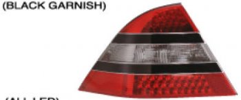 27 999 р. W220 ФОНАРЬ ЗАДН ВНЕШН Л+П (КОМПЛЕКТ) ДИЗАЙН W221 ПОЛНОСТЬЮ С ДИОД С ЧЕРН МОЛДИНГ КРАСН-ТОНИР EAGLE EYES md22098-741rt-n  с доставкой в г. Пермь. Увеличить фотографию 1