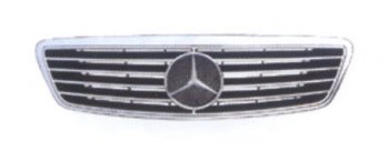10 799 р. W220 РЕШЕТКА РАДИАТОРА С БОЛЬШ ЭМБЛЕМ BODYPARTS md22098-100  с доставкой в г. Пермь. Увеличить фотографию 1