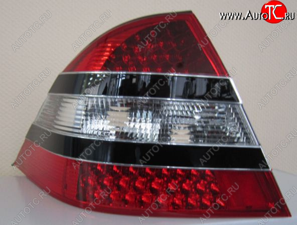 24 999 р. W220 ФОНАРЬ ЗАДН ВНЕШН Л+П (КОМПЛЕКТ) ДИЗАЙН W221 ПОЛНОСТЬЮ С ДИОД С ЧЕРН МОЛДИНГ КРАСН-БЕЛ EAGLE EYES md22098-741rw-n  с доставкой в г. Пермь