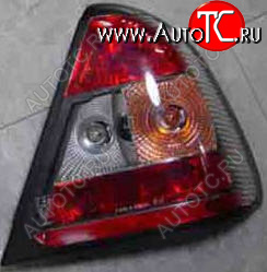 7 649 р. W202 ФОНАРЬ ЗАДН ВНЕШН Л+П (КОМПЛЕКТ) ТЮНИНГ ПРОЗРАЧ ХРУСТАЛ ТОНИР КРАСН-БЕЛ BODYPARTS md20293-743rw-n  с доставкой в г. Пермь