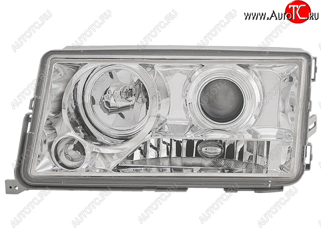 4 199 р. Левая фара (линзован) BODYPARTS Mercedes-Benz C-Class W201 седан (1982-1992)  с доставкой в г. Пермь