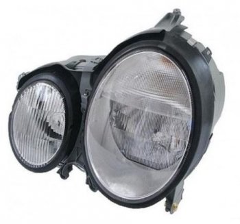 Левая фара (под корректор) DEPO Mercedes-Benz E-Class  W210 (1999-2002) седан рестайлинг