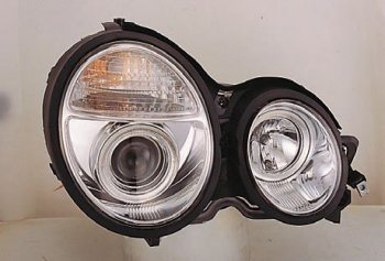 26 999 р. W210 ФАРА Л+П (КОМПЛЕКТ) ТЮНИНГ ДИЗАЙН (Е КЛАСС 2003) ЛИНЗОВАН (SONAR) ВНУТРИ ХРОМ SONAR md21000-005h-n  с доставкой в г. Пермь. Увеличить фотографию 1