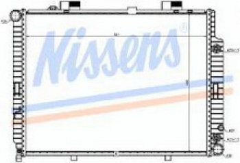 2 899 р. W210 РАДИАТОР ОХЛАЖДЕН (см.каталог) NISSENS md21098-911  с доставкой в г. Пермь. Увеличить фотографию 1