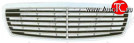 4 299 р. W211 РЕШЕТКА РАДИАТОРА (elegance) 4 ПОЛОСК (Тайвань) ХРОМ-СЕР TYG md21102-101hg  с доставкой в г. Пермь