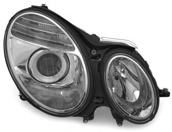 Правая фара (под корректор) DEPO Mercedes-Benz E-Class  W211 (2006-2009) рестайлинг седан