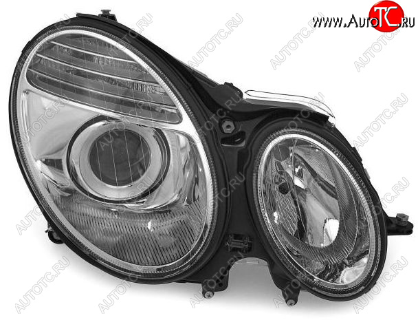14 899 р. Правая фара (под корректор) DEPO  Mercedes-Benz E-Class  W211 (2006-2009) рестайлинг седан  с доставкой в г. Пермь