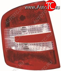 0 р. Левый фонарь DEPO Skoda Fabia Mk1 универсал рестайлинг (2004-2008)  с доставкой в г. Пермь