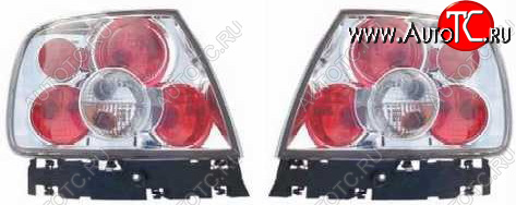 12 599 р. AUDI A4 ФОНАРЬ ЗАДН ВНЕШН Л+П (КОМПЛЕКТ) ТЮНИНГ (LEXUS ТИП) ПРОЗРАЧ ВНУТРИ ХРОМ BODYPARTS ai0a494-741h-n  с доставкой в г. Пермь