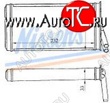 869 р. AUDI 80 (90IIIIVA4 95-) РАДИАТОР ОТОПИТЕЛЯ (см.каталог) BODYPARTS ai08087-900  с доставкой в г. Пермь
