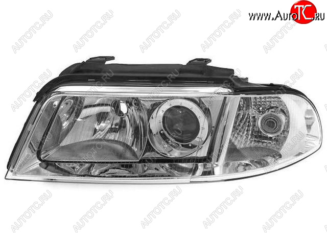 9 349 р. Левая фара (под корректор) DEPO  Audi A4  B5 8D2 седан (1999-2001) 2-ой рестайлинг  с доставкой в г. Пермь