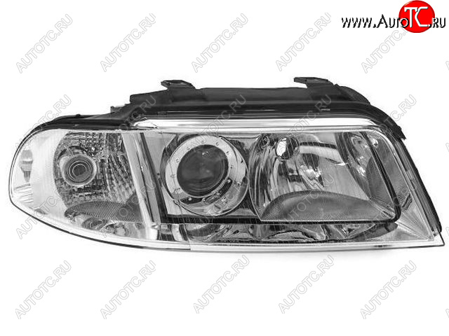 9 349 р. Правая фара (под корректор) DEPO Audi A4 B5 8D2 седан 2-ой рестайлинг (1999-2001)  с доставкой в г. Пермь