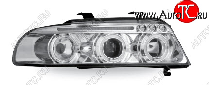 23 799 р. AUDI A4 ФАРА Л+П (КОМПЛЕКТ) ТЮНИНГ ЛИНЗОВАН С СВЕТЯЩ ОБОДК (JUNYAN) ВНУТРИ ХРОМ JUNYAN ai0a499-006h-n  с доставкой в г. Пермь