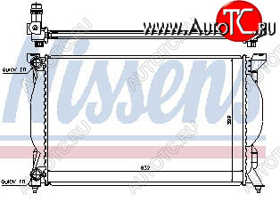3 799 р. AUDI A4 РАДИАТОР ОХЛАЖДЕН (см.каталог) BODYPARTS ai0a401-912  с доставкой в г. Пермь