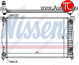 7 249 р. AUDI A4 РАДИАТОР ОХЛАЖДЕН (см.каталог) BODYPARTS ai0a401-913  с доставкой в г. Пермь