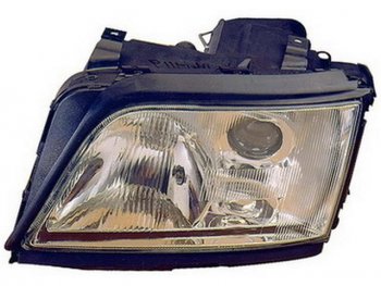 Левая фара (под корректор) DEPO Audi A6  С4 (1994-1997) седан