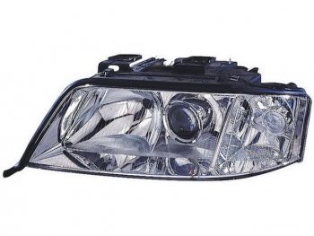 Левая фара (под корректор) DEPO Audi A6  C5 (2001-2004) рестайлинг, седан