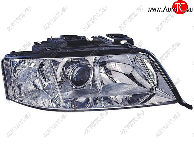 9 499 р. Правая фара (под корректор) DEPO  Audi A6  C5 (1997-2001) дорестайлинг, седан  с доставкой в г. Пермь