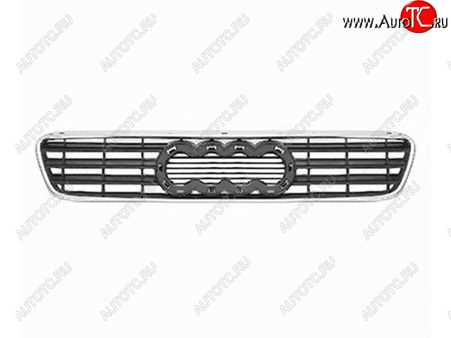 1 559 р. AUDI A3 РЕШЕТКА РАДИАТОРА (Тайвань) ХРОМ-ЧЕРН TYG ai0a396-100hb  с доставкой в г. Пермь