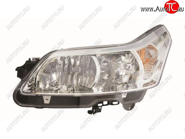 11 549 р. Левая фара (c электрокорректором) DEPO  CITROEN C4 (2007-2011)  рестайлинг, седан  с доставкой в г. Пермь