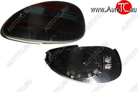929 р. C4 {голубое} СТЕКЛО ЗЕРКАЛА ЛЕВ С ПОДОГРЕВ (aspherical) (Тайвань) VIEWMAX cn0c405-460-l  с доставкой в г. Пермь