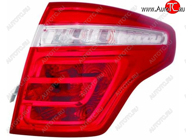 0 р. Левый фонарь DEPO  CITROEN C4 (2007-2011)  рестайлинг, седан  с доставкой в г. Пермь