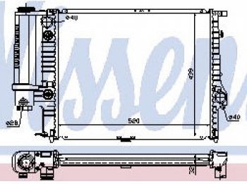 4 099 р. E34 РАДИАТОР ОХЛАЖДЕН (см.каталог) BODYPARTS bme3488-912  с доставкой в г. Пермь. Увеличить фотографию 1