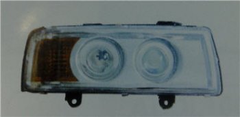 Правая фара (линзован) BODYPARTS Audi 80  B3 (1986-1991) седан
