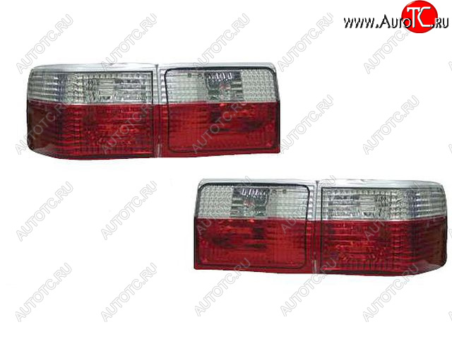 10 599 р. AUDI 100 ФОНАРЬ ЗАДН ВНЕШН+ВНУТР Л+П (КОМПЛЕКТ) (3шт) ТЮНИНГ ПРОЗРАЧ ХРУСТАЛ КРАСН BODYPARTS ai10091-760r-n  с доставкой в г. Пермь