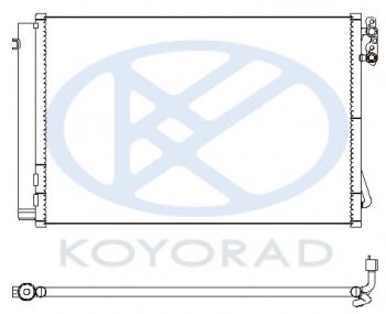 5 549 р. E90 КОНДЕНСАТОР КОНДИЦ (KOYO) KOYORAD bme9004-932  с доставкой в г. Пермь. Увеличить фотографию 1
