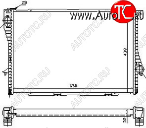 11 799 р. E38 {E39 98-} РАДИАТОР ОХЛАЖДЕН (NISSENS) (AVA) (см.каталог) NISSENS bme3894-912  с доставкой в г. Пермь