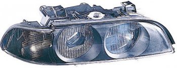 Правая фара (с электрокорректором, линзован) BodyParts BMW 5 серия  E39 (1995-2000) седан дорестайлинг