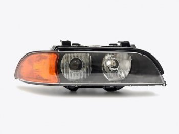 Правая фара (с электрокорректором, линзован) BodyParts BMW 5 серия  E39 (1995-2000) седан дорестайлинг