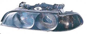 Левая фара (под корректор) DEPO BMW 5 серия  E39 (1995-2000) седан дорестайлинг
