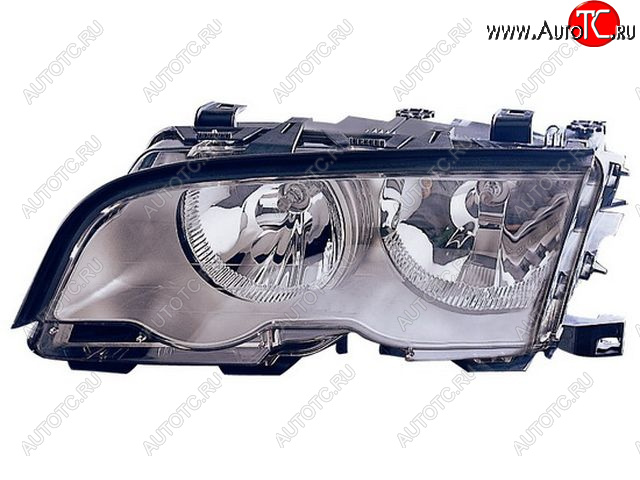 9 649 р. Левая фара (c электрокорректором) DEPO  BMW 3 серия  E46 (1998-2001) седан дорестайлинг  с доставкой в г. Пермь