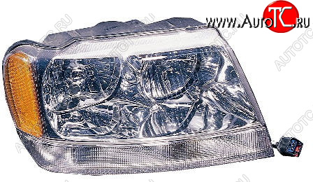 7 499 р. Правая фара DEPO  Jeep Grand Cherokee  WJ (1998-2005)  с доставкой в г. Пермь
