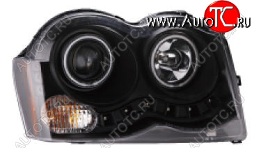 34 699 р. GR CHEROKEE ФАРА Л+П (КОМПЛЕКТ) ТЮНИНГ (DEVIL EYES) С СВЕТЯЩ ОБОДК ДИОД (EAGLE EYES) ВНУТРИ ЧЕРН EAGLE EYES jpgch08-001b-n  с доставкой в г. Пермь