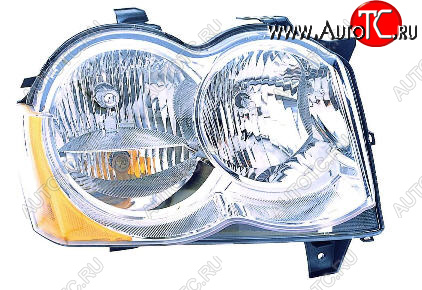 10 199 р. Правая фара DEPO Jeep Grand Cherokee WK (2004-2010)  с доставкой в г. Пермь