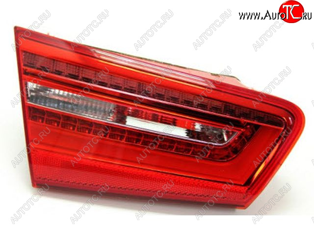14 249 р. Левый фонарь (внутренний, диодный) DEPO Audi A6 C7 дорестайлинг, седан (2010-2014)  с доставкой в г. Пермь