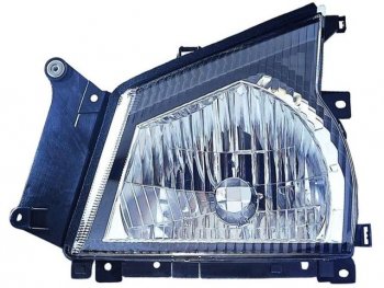 Левая фара (c электрокорректором) DEPO Isuzu Elf (NPR75) (2003-2007)  рестайлинг