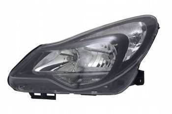 Левая фара (c электрокорректором) DEPO Opel Corsa  D (2011-2014)  2-ой рестайлинг, хэтчбэк 5 дв., 2-ой рестайлинг, хэтчбэк 3 дв.