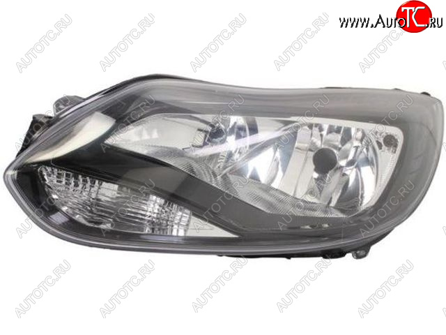 8 699 р. Левая фара (c электрокорректором) DEPO Ford Focus 3 седан дорестайлинг (2011-2015)  с доставкой в г. Пермь
